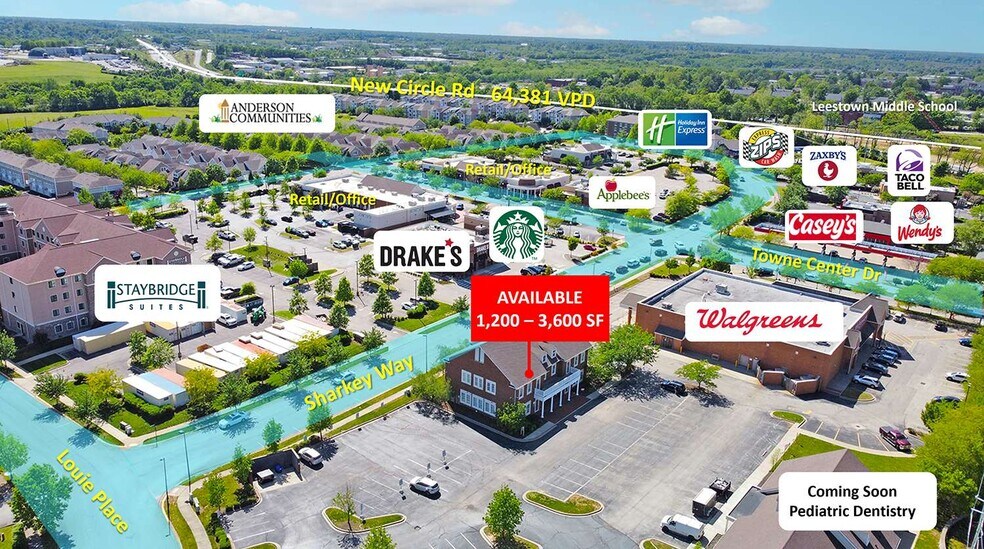 More Photos Of 1716-1720 Sharkey Way, Lexington Office For Lease