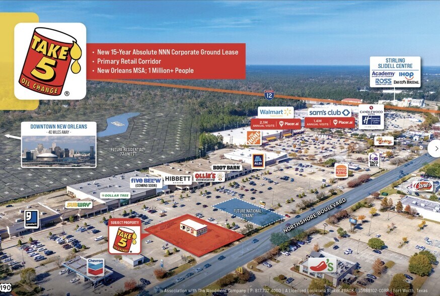 Primary Photo Of 111 Northshore Blvd, Slidell Freestanding For Sale