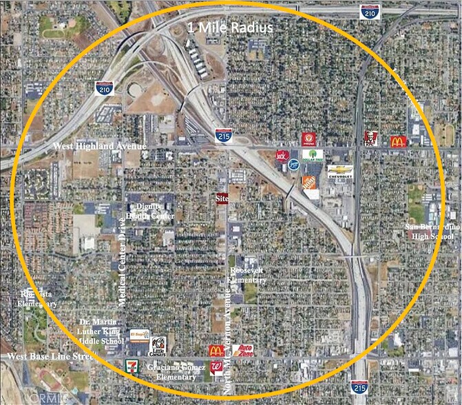 More Photos Of 1950 N Mount Vernon Ave, San Bernardino Land For Sale