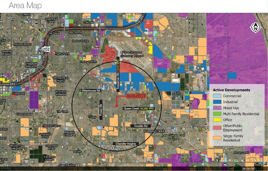 More Photos Of NW Queen Creek & Sossaman Rd, Queen Creek Land For Lease