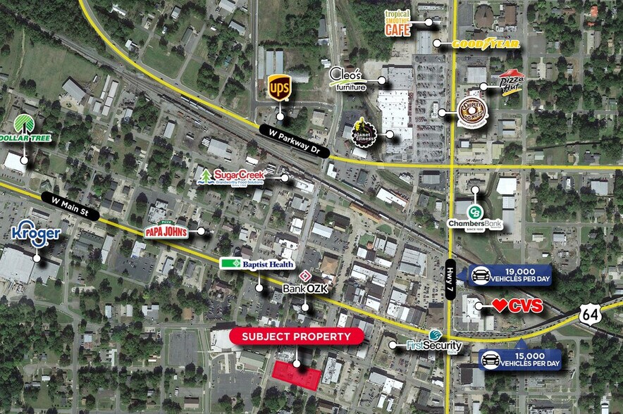 More Photos Of 214 S Denver Ave, Russellville Office For Sale