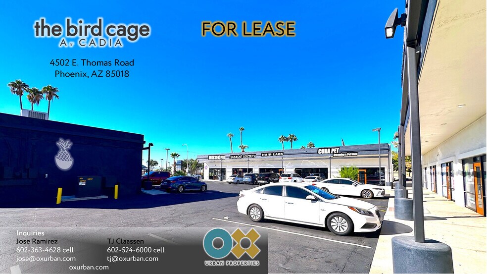 More Photos Of 4502-4528 E Thomas Rd, Phoenix Unknown For Lease