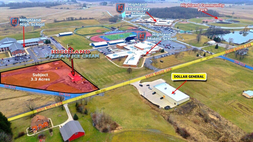 Primary Photo Of 6530 Ohio 229, Marengo General Retail For Sale