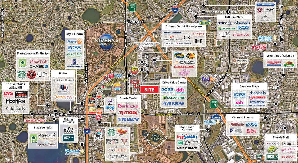 Primary Photo Of 5532-5580 International Dr, Orlando Storefront For Lease