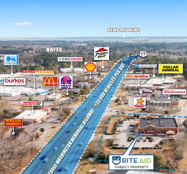 More Photos Of 2460 George Washington Memorial Hwy, Hayes Drugstore For Lease