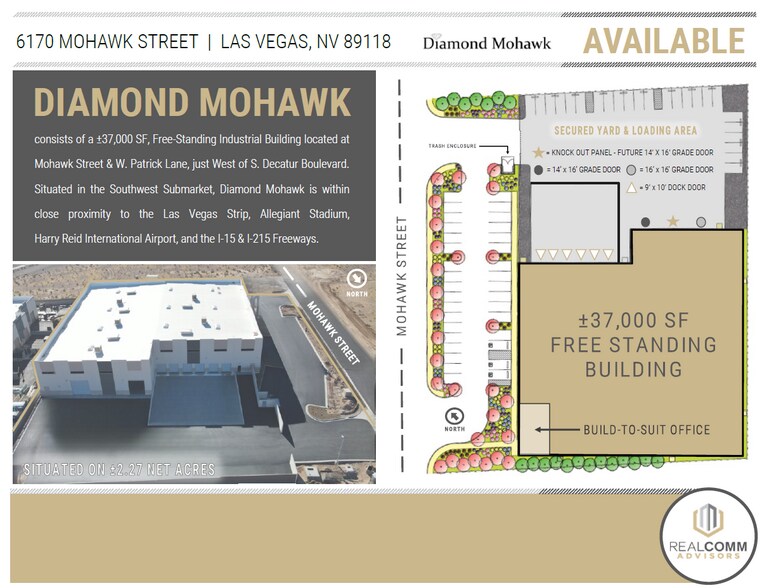 More Photos Of 6170 Mohawk St, Las Vegas Warehouse For Lease