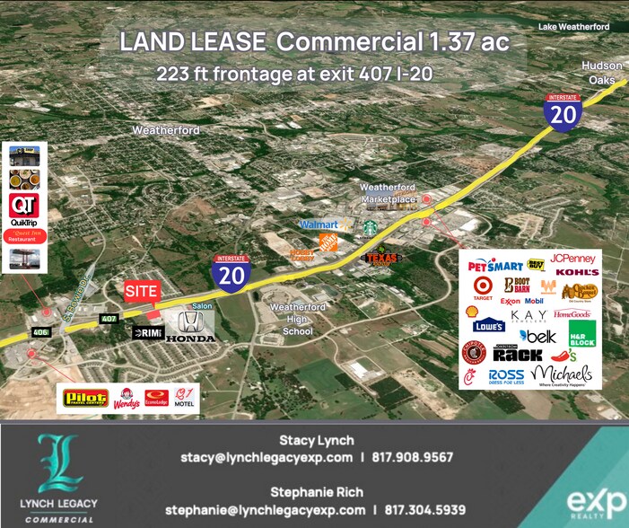 Primary Photo Of 901 W Interstate 20, Weatherford Land For Lease