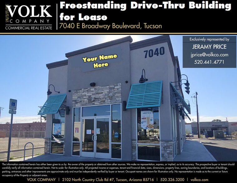Primary Photo Of 7040 E Broadway Blvd, Tucson Fast Food For Lease