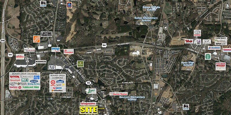 More Photos Of 507 W Williams St, Apex Land For Sale