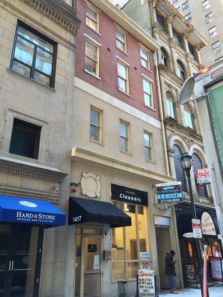More Photos Of 1417 Locust St, Philadelphia Storefront Retail Office For Lease
