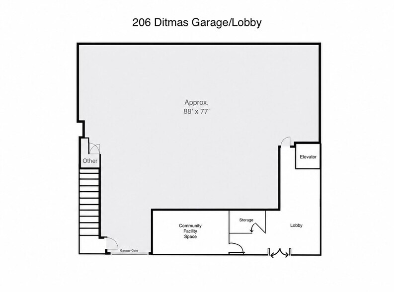 More Photos Of 206 Ditmas Ave, Brooklyn Office For Lease