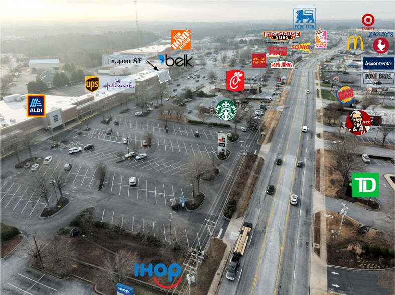 More Photos Of 665 Fairview Rd, Simpsonville Storefront For Lease