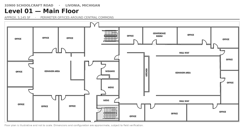 More Photos Of 33900 Schoolcraft Rd, Livonia Serviced Offices For Lease