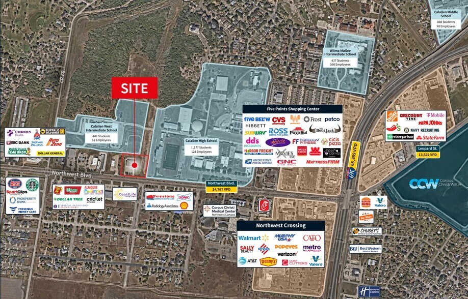 More Photos Of 14050 Northwest Blvd, Corpus Christi Bank For Lease