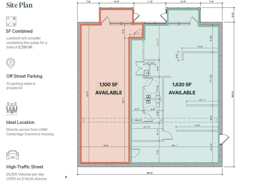 More Photos Of 1515 E North Ave, Milwaukee Freestanding For Lease