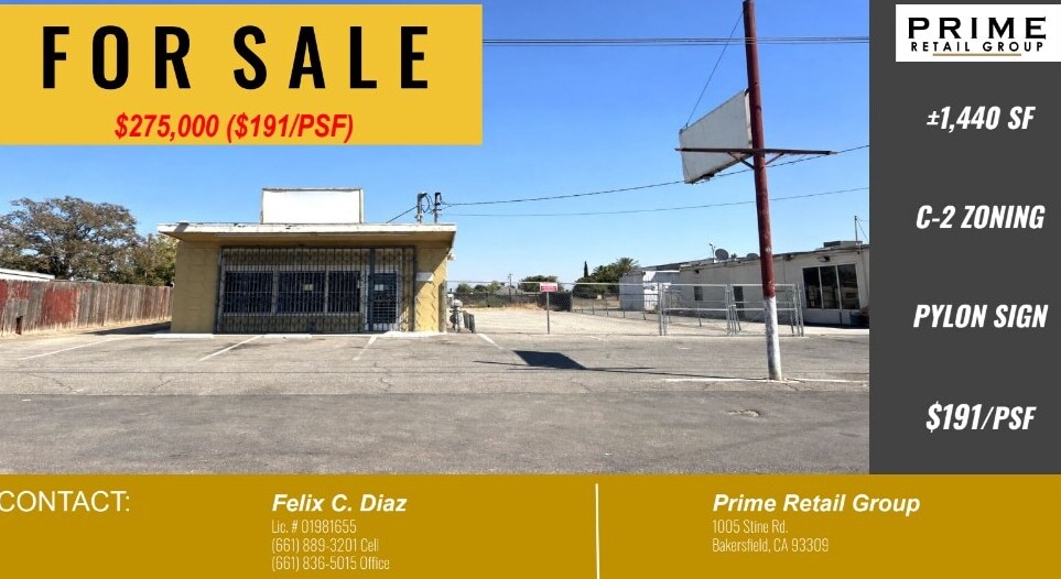 Primary Photo Of 2200 S Chester Ave, Bakersfield Freestanding For Sale