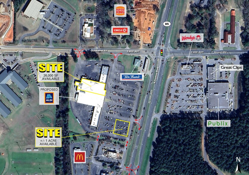 More Photos Of 1390 N Ferdon Blvd, Crestview General Retail For Lease