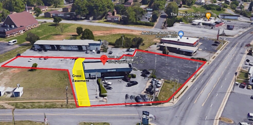 Primary Photo Of 203 John B White Sr Blvd, Spartanburg General Retail For Lease