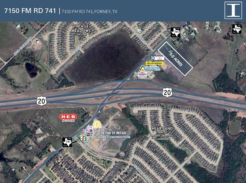 More Photos Of 7150 FM 741, Forney Land For Sale