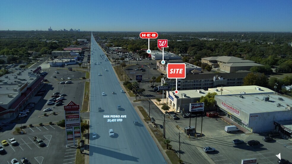 More Photos Of 6931 San Pedro Ave, San Antonio Freestanding For Lease