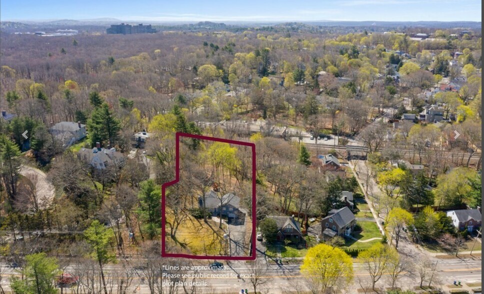 Primary Photo Of 608 Beacon St, Newton Land For Sale