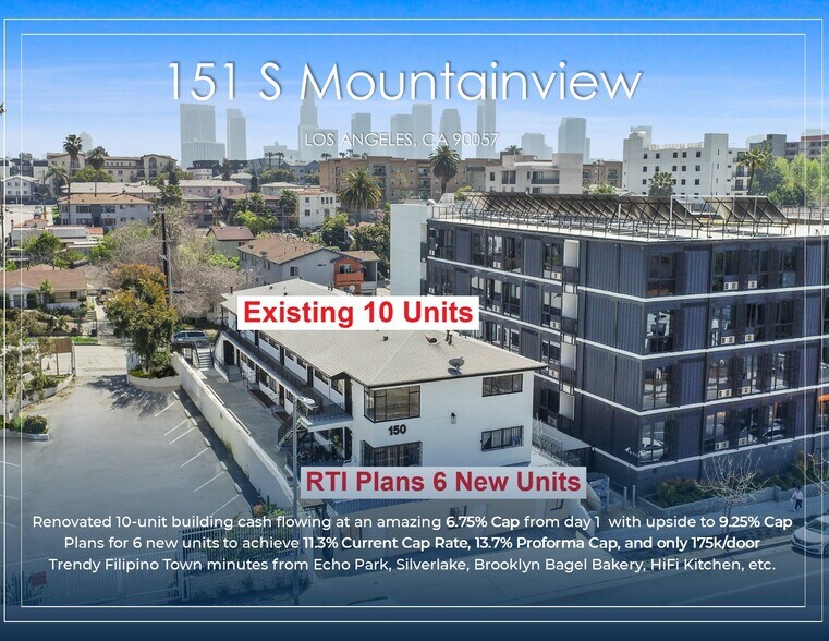 Primary Photo Of 151 S Mountain Vw, Los Angeles Apartments For Sale