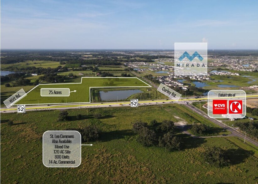 Primary Photo Of 0 Curley Rd & SR 52, San Antonio Land For Sale