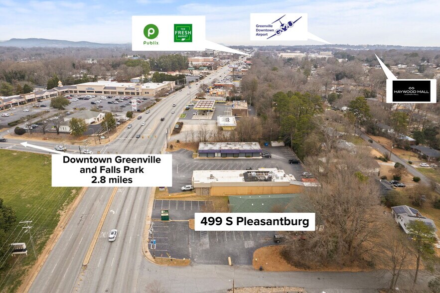 More Photos Of 499 S Pleasantburg Dr, Greenville Freestanding For Sale