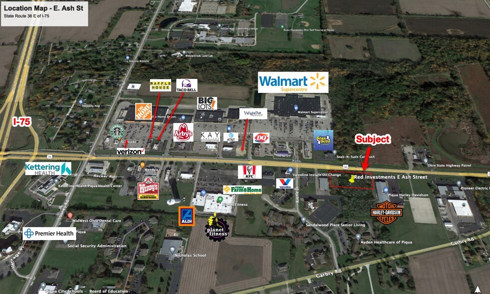 Primary Photo Of E Ash St, Piqua Land For Sale