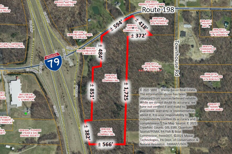 Primary Photo Of 0 Route 198, Saegertown Land For Sale