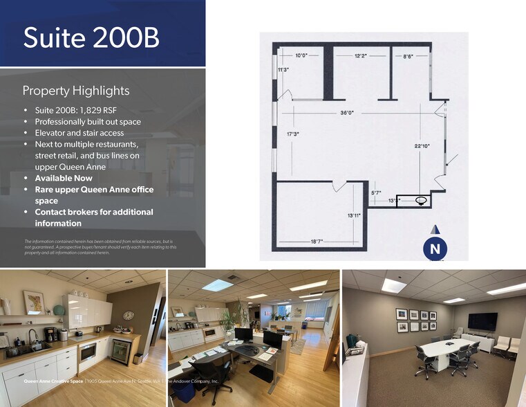 More Photos Of 1905 Queen Anne Ave N, Seattle Loft Creative Space For Lease