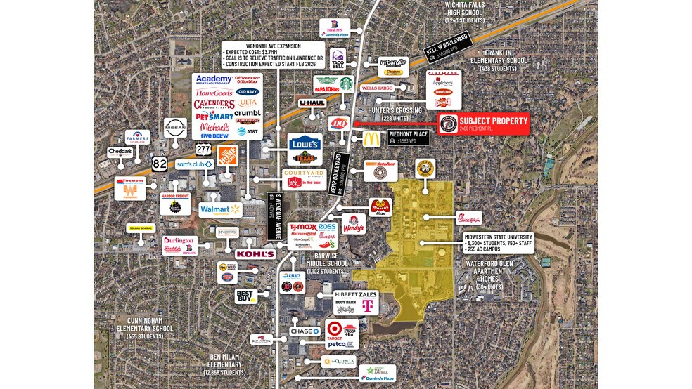 More Photos Of 2406 Piedmont Place, Wichita Falls Fast Food For Sale