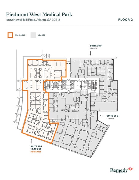 More Photos Of 1800 Howell Mill Rd, Atlanta Medical For Lease