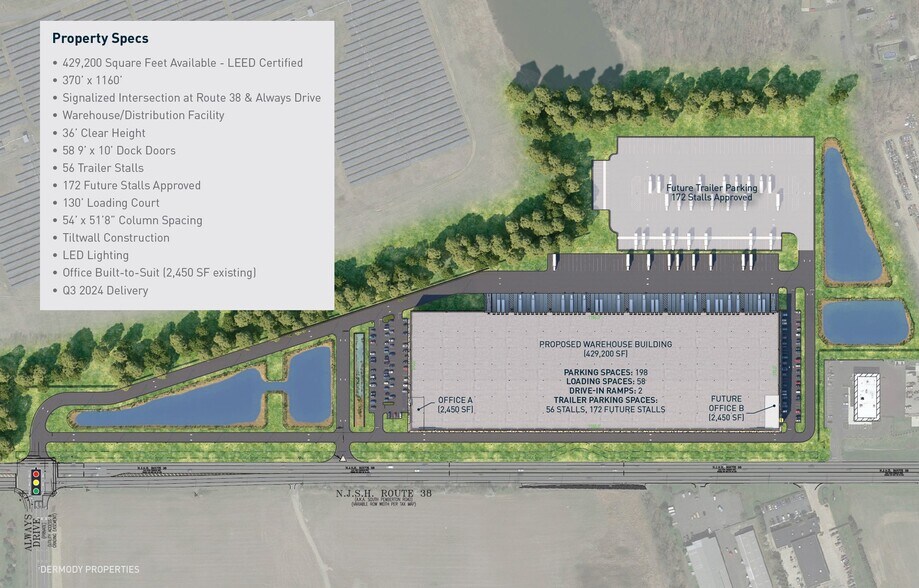 More Photos Of 1775 Route 38, Lumberton Industrial For Lease