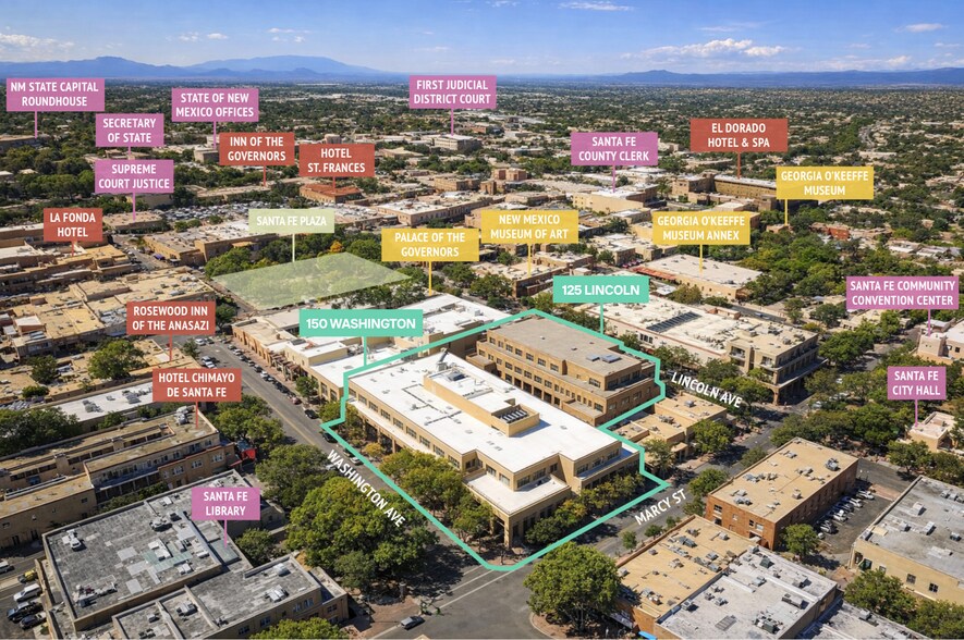 More Photos Of 150 Washington Ave, Santa Fe Office For Lease