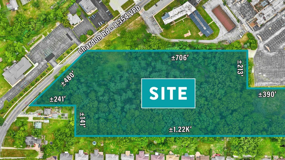 More Photos Of Chardon Rd @ Brush, Richmond Heights Land For Sale