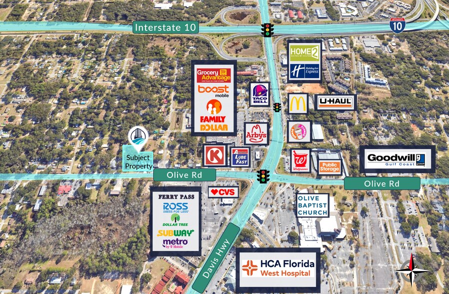 More Photos Of 2171 Olive Rd, Pensacola Auto Dealership For Sale
