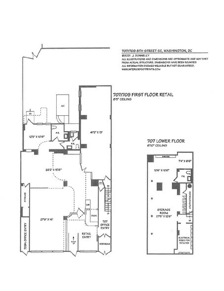 More Photos Of 707-709 8th St SE, Washington Storefront Retail Office For Sale