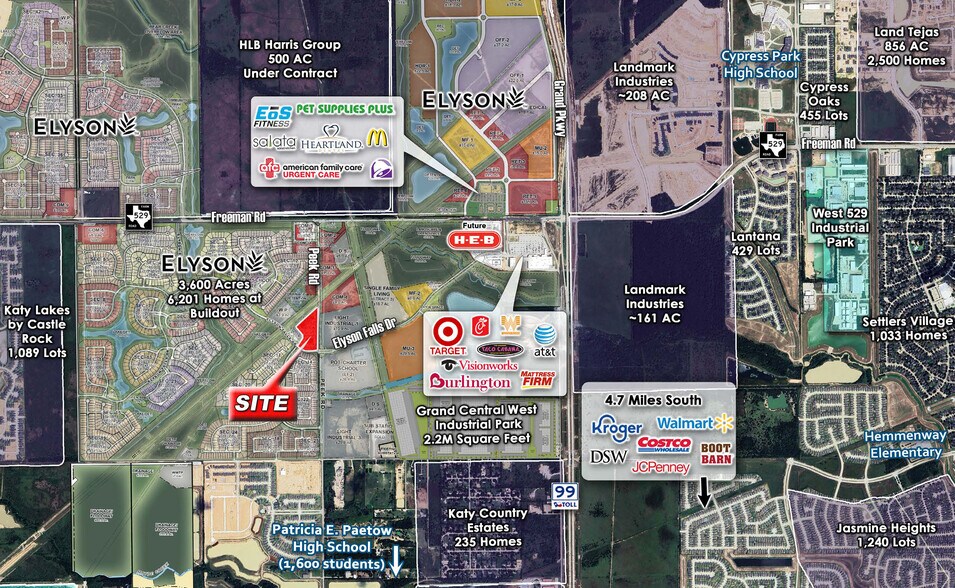 More Photos Of Peek Rd & Elyson Falls Dr, Katy Unknown For Lease