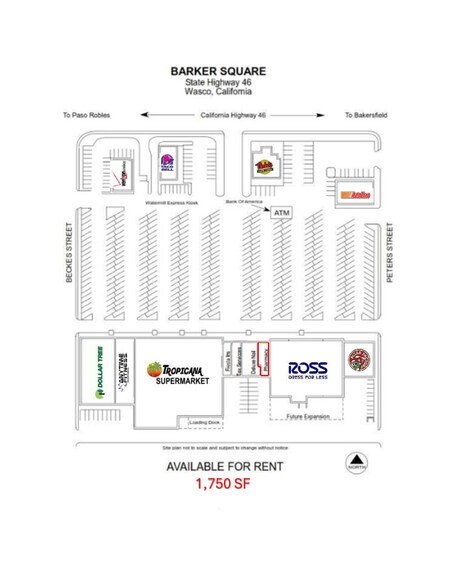 More Photos Of 2445 Highway 46, Wasco Unknown For Lease