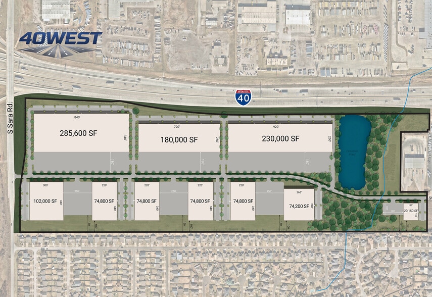 More Photos Of I-40 & S Sara Rd, Yukon Unknown For Lease
