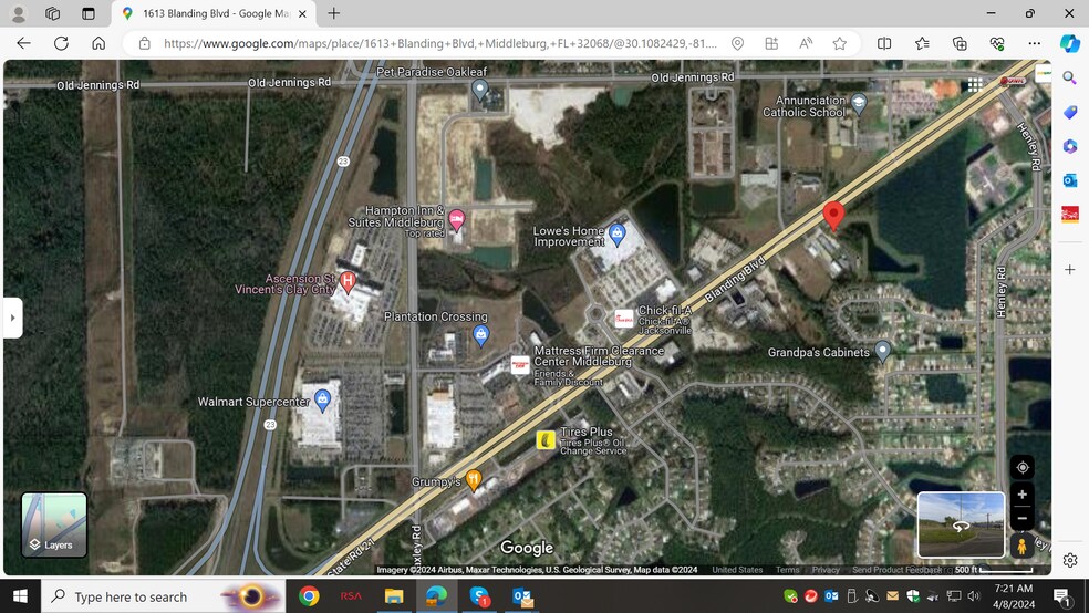 More Photos Of 1613 Blanding Blvd, Middleburg Office For Sale