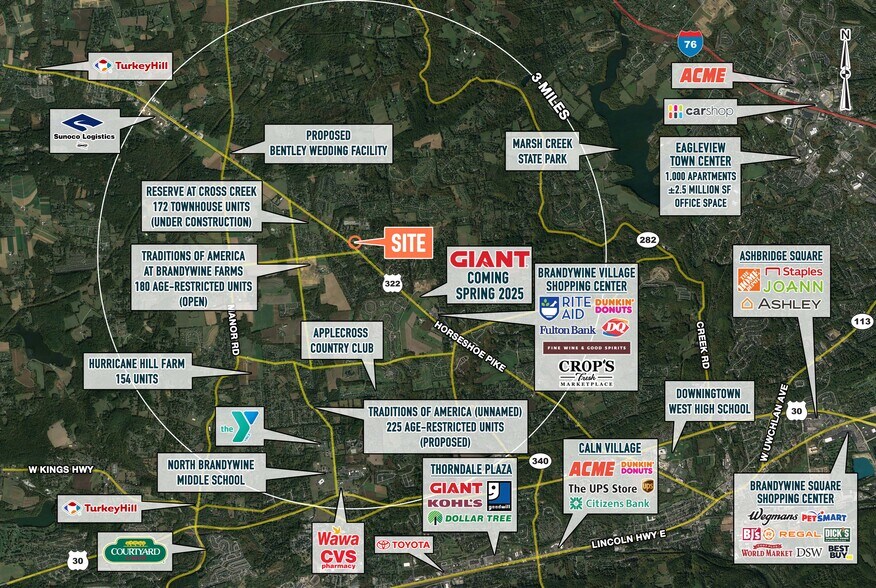 More Photos Of 1403 Horseshoe Pike, Downingtown Land For Lease