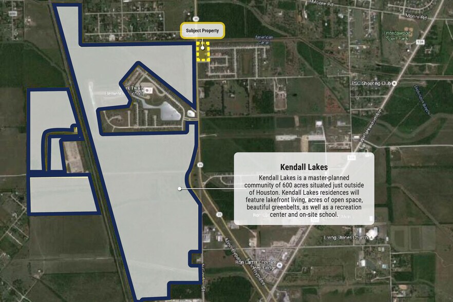 More Photos Of 5432 TX-35, Alvin Land For Sale