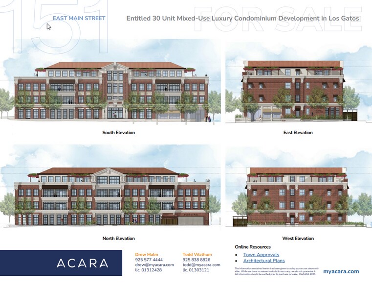 More Photos Of 151 E Main St, Los Gatos Land For Sale