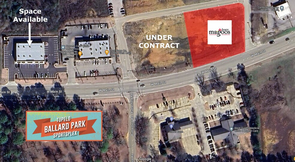 More Photos Of 3558 W Main St, Tupelo Freestanding For Lease