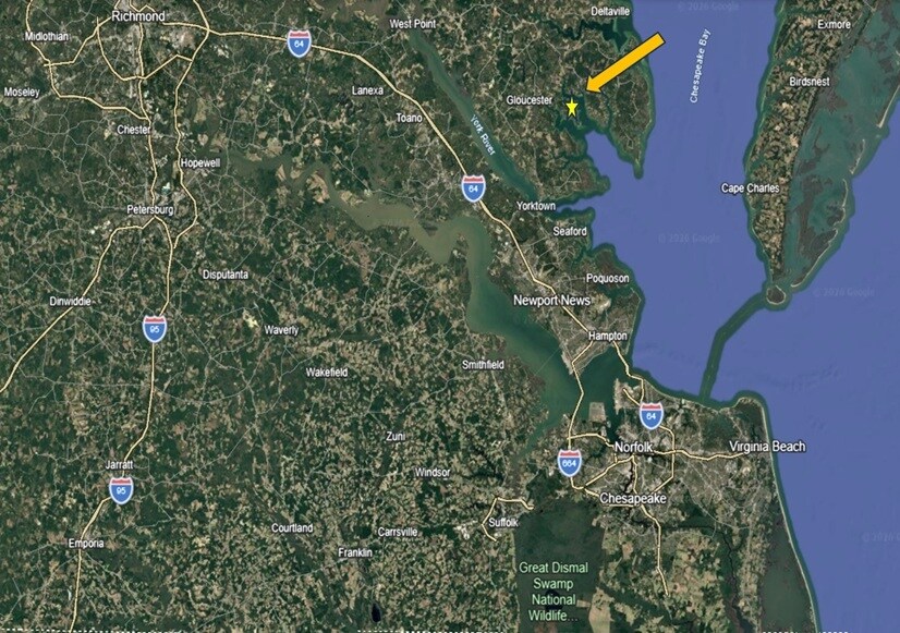 More Photos Of TBD Ware Neck Rd @ Ware Point Road, Gloucester Land For Sale