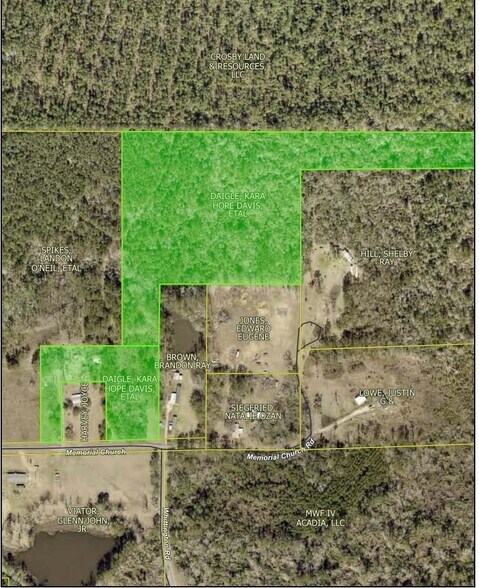 Primary Photo Of 1001 Memorial Church Rd, Longville Land For Sale