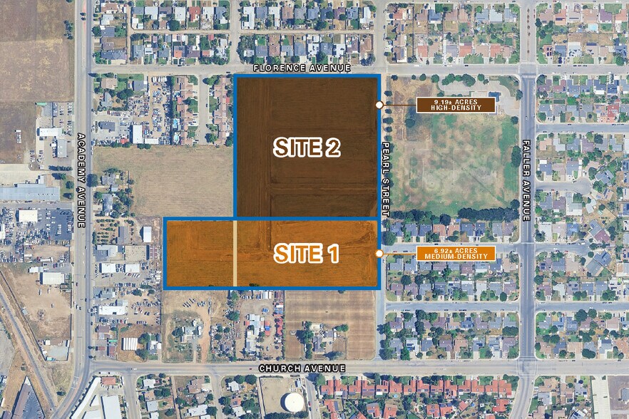 Primary Photo Of Florence @ Pearl Street, Sanger Land For Sale