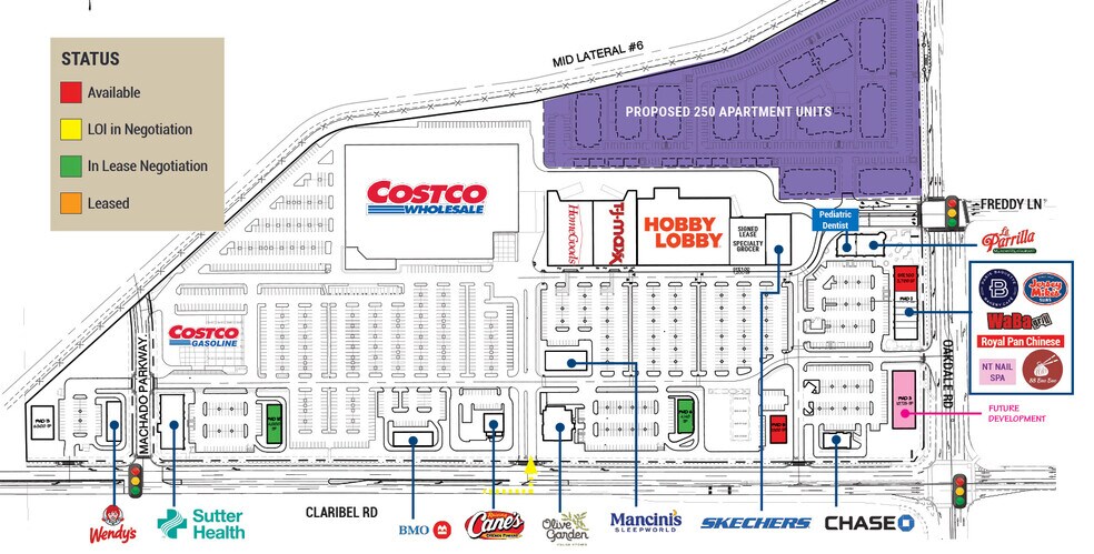 More Photos Of NWC Oakdale Rd & Claribel Rd, Riverbank Freestanding For Lease